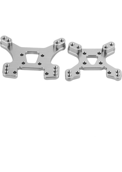 144001 Parça Ön ve Arka Şok Kulesi Kurulu Seti Yedek Aksesuar Parçaları 144001 1/14 4WD Rc Araba, Gümüş (Yurt Dışından) fiyatları