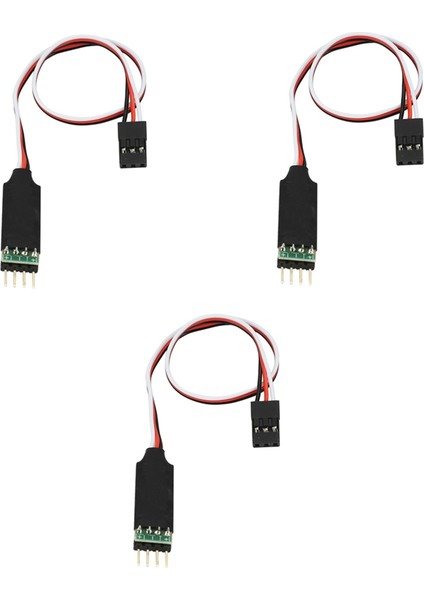 3 Adet 3ch 3 Kanallı LED Lamba Işığı Kontrol Anahtarı Paneli Için 1/10 1/8 Rc Model Araba Eksenel SCX10 Trx4 (Yurt Dışından)