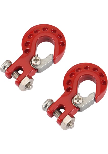 Adet Metal Römork Kancası Vinç Kanca Dekorasyon 1/10 Rc Paletli Araba Eksenel SCX10 Trx4 D90 Yükseltme Parçaları, 1 (Yurt Dışından)