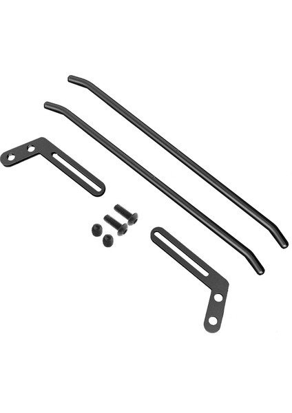 Metal Ön Arka Tampon 1/10 Rc Paletli Eksenel Trx4 SCX10 90046 90047 Yükseltme Parçaları Siyah (Yurt Dışından) modelleri