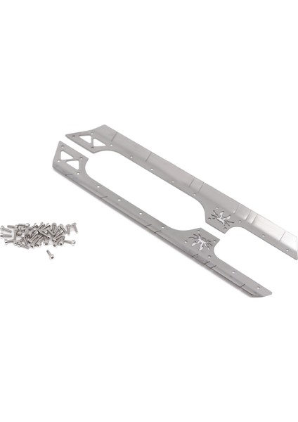 2 Adet Metal Yan Etek Çevre 1/10 Rc Paletli Araba Eksenel SCX10 90046 AXI03007 YK4102 313MM Dingil Mesafesi Wrangler (Yurt Dışından) modelleri