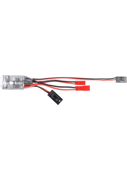 10A Esc Fırçalanmış Hız Kontrol Cihazı Fren ile 1/12 1/16 1/18 1/24 Rc Araba Paletli C24 B16 B24 Mn D90 MN99S Rc Tekne (Yurt Dışından)