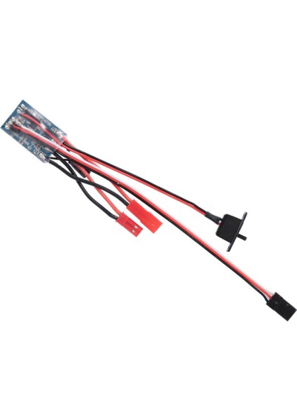 10A Esc Fırçalanmış Hız Kontrol Cihazı Fren ile 1/12 1/16 1/18 1/24 Rc Araba Paletli C24 B16 B24 Mn D90 MN99S Rc Tekne (Yurt Dışından) modelleri