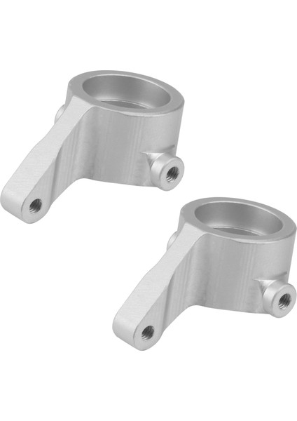 2 Adet Metal Ön Direksiyon Mafsalı Direksiyon Bloğu Eksenel Jr. AX90052 AXI90069 1/18 Rc Araba Yükseltme Parçaları, Gümüş (Yurt Dışından) fırsatları