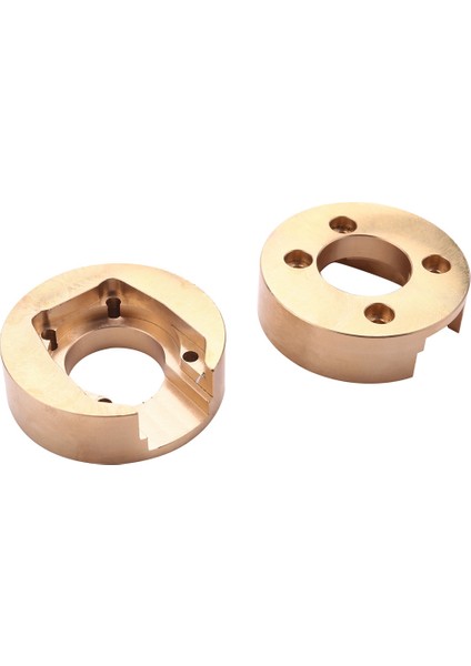 Adet 110G Pirinç Karşı Ağırlık Denge Ağırlığı Cr3.4 Khamba Cr1.8 Yucatan Rc Paletli Araba Yükseltme Parçaları (Yurt Dışından)