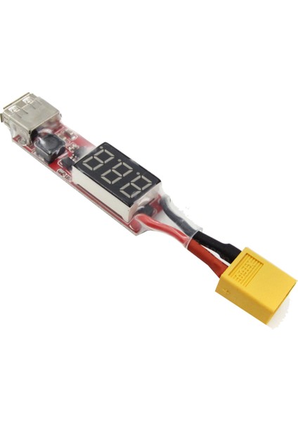2s-6s Lipo Lityum Pil XT60 USB Şarj Dönüştürücüsü, Telefonu Korumak Için Gerilim Ekran Adaptör Kartı ile (Yurt Dışından)