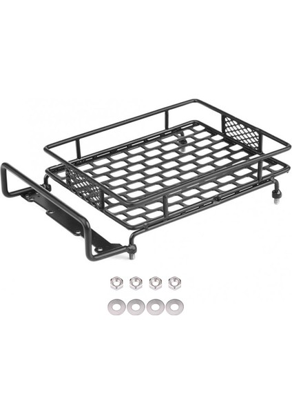 Metal 170X110MM Bagaj Taşıyıcı Portbagaj Eksenel SCX10 Trx4 D90 CC01 1/10 Rc Paletli Araba (Yurt Dışından)