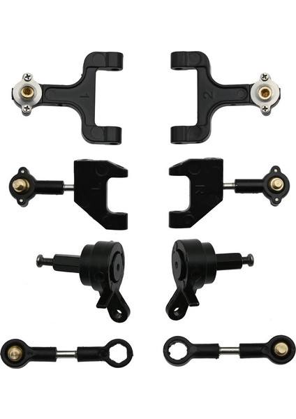 Metal Üst ve Alt Salıncak Kolu Direksiyon Fincan Seti D12 D42 1/10 Rc Araba Yükseltme Parçaları Yedek Aksesuarlar (Yurt Dışından)