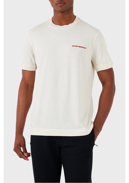 Pamuklu Regular Fit Bisiklet Yaka T-Shirt 3D1Tn3 1Jocz 0165 fırsatları