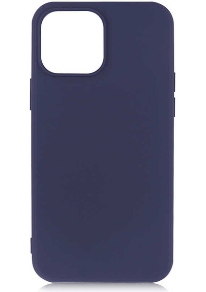 Apple iPhone 13 Pro Max - Uyumlu Premier Silikon Kapak-Lacivert
