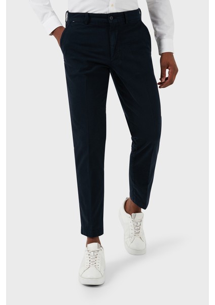 Streç Pamuklu Slim Fit Düz Paça Pantolon Erkek Pantolon 50507575 404 modelleri