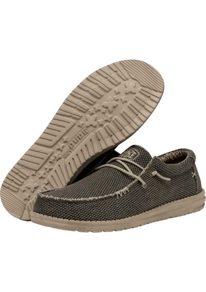 Erkek Sneaker ( Günlük) HD.40003 Hey Dude Wally Braided 3VE Army