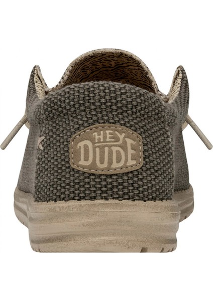 Erkek Sneaker ( Günlük) HD.40003 Hey Dude Wally Braided 3VE Army