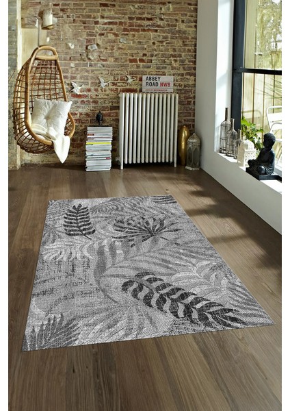 Dijital Baskılı Kaymaz Yıkanabilir Modern Desen Yolluk Mutfak Salon Halısı, N-Modern-95-Gri, fırsatları
