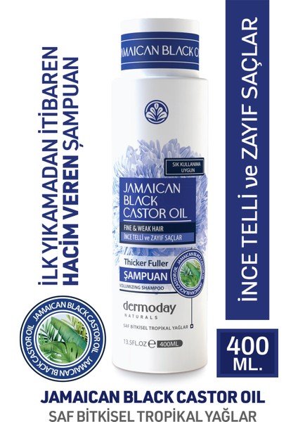 Jamaican Black Castor Oil Şampuan 400 ml
