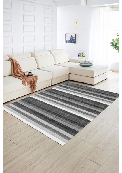 Dijital Baskılı Kaymaz Yıkanabilir Modern Desen Yolluk Mutfak Salon Halısı, N-Modern-25-Gri, fiyatları