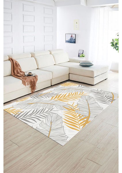 Dijital Baskılı Kaymaz Yıkanabilir Modern Desen Yolluk Mutfak Salon Halısı, N-Modern-98-Gri, fiyatları