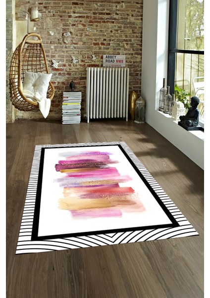 Dijital Baskılı Kaymaz Yıkanabilir Modern Desen Yolluk Mutfak Salon Halısı, N-Modern-22-Renkli, fırsatları