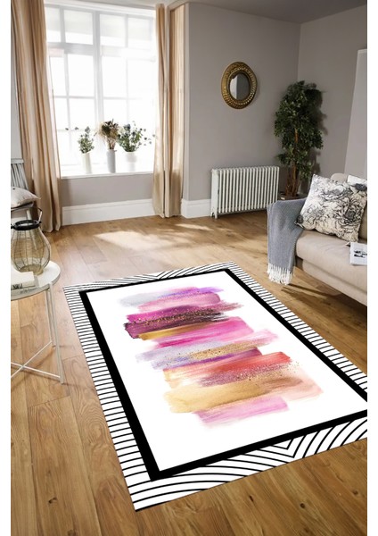 Dijital Baskılı Kaymaz Yıkanabilir Modern Desen Yolluk Mutfak Salon Halısı, N-Modern-22-Renkli, modelleri