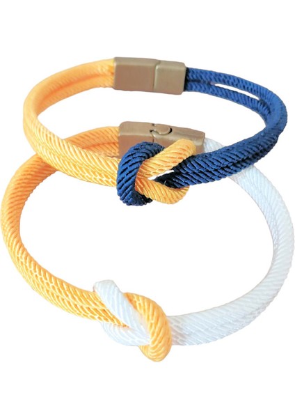 Taraftar Bilelik Set (Iki Bileklik) Iç Saha-Dış Saha Fenerbahçe 18-19-20-21-22 Cm.