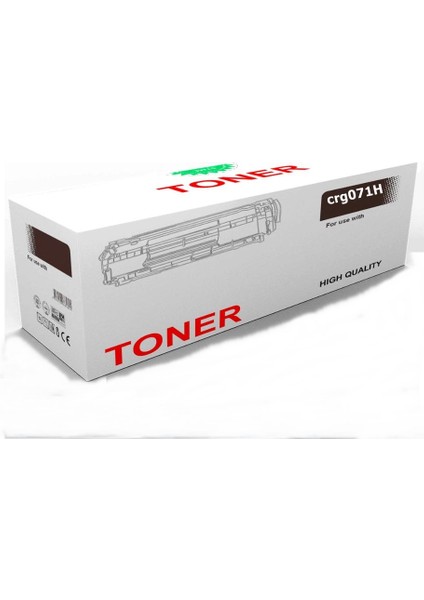 Canon Uyumlu CRG-071H Muadil Toner - Çipsiz