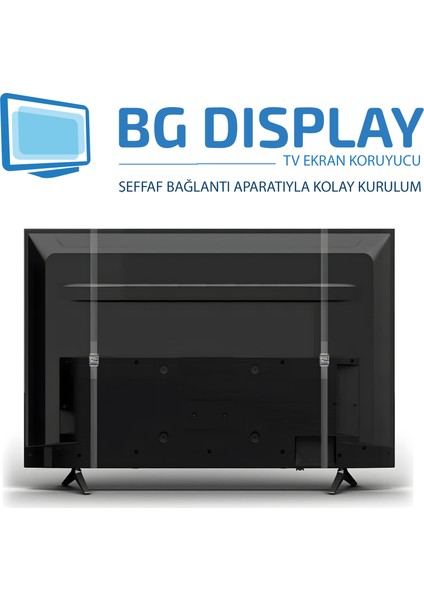 Regal 50R754UA9 Uyumlu 50" 126 Ekran Tv Ekran Koruyucu