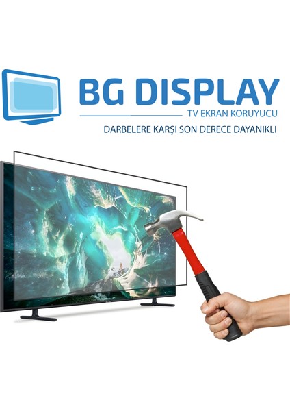 Vestel 55UA9631 Model Tam Uyumlu 55'' 139 Ekran Tv Ekran Koruyucu 4K Smart Android Tv