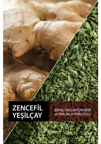 Zencefil ve Yeşil Çay Boyalı Saçlar Için Şampuan 400 ml fiyatları