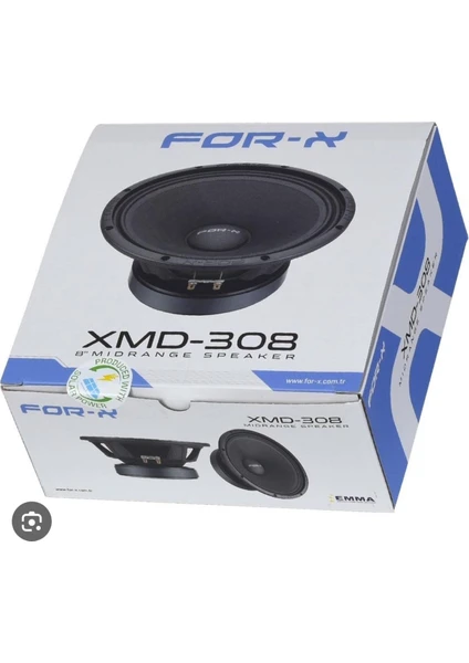 For-X XMD-308 20CM Midrange Hoparlör Takımı 250RMS