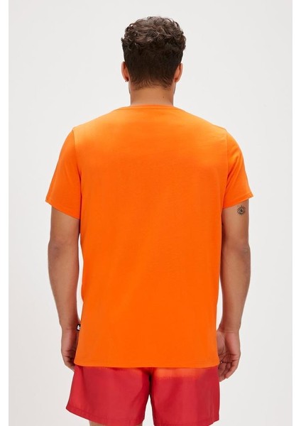 Gleen T-Shirt Orange Erkek T-Shirt Turuncu S-Xxl