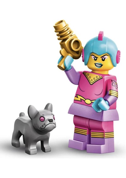 Minifigür 71046 - Seri 26 - 4 Retro Space Heroine