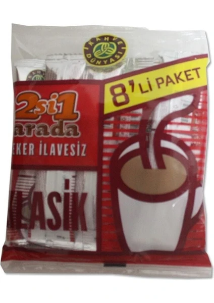 2'si 1 Arada Klasik 8'li x 5 Paket