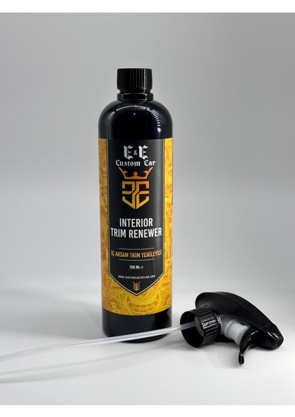 E&ecustom Car Interior Trım Renewer Iç Aksam Trim Yenileyici 700 ml