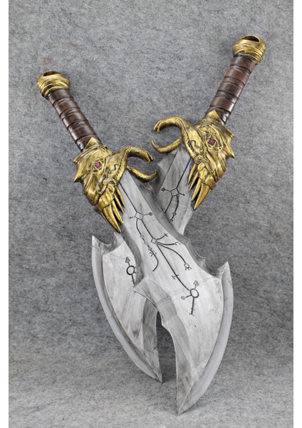 Pwul Works Kaos Kılıçları 45 cm Kratos God Of War Blades Of Chaos Figür (Oyuncak Değildir)