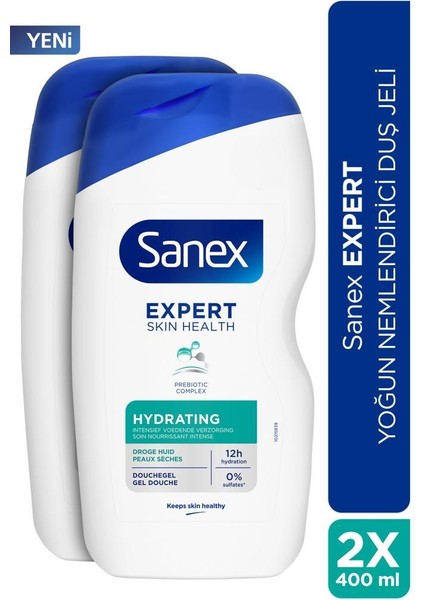 Expert Yoğun Nemlendirici 2x 400ML Duş Jeli
