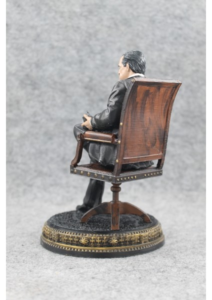 Pwul Works The Godfather ( God Father ) Marlon Brando / Don Corleone Büst / Figür Diorama 18CM Boyut