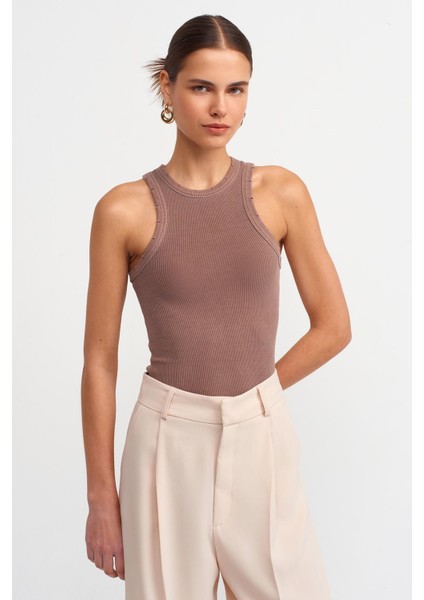 Fitilli Kolsuz Top 20652 Kahve