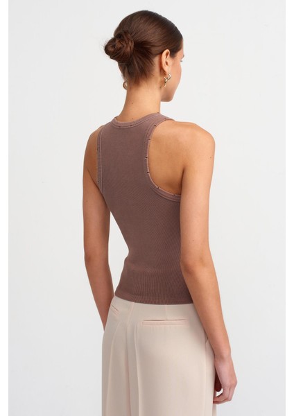 Fitilli Kolsuz Top 20652 Kahve