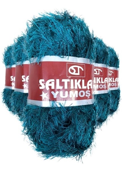 5 Adet Yumoş Sakallı El Örgü Ipi Yünü 39