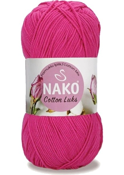 5 Adet Cotton Lüks Yelek Tunik Kazak Bluz Hırka Ipi Yünü Fuşya 97572