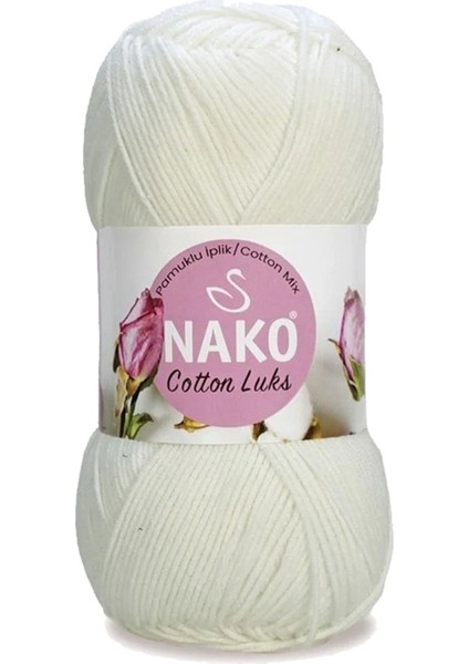 5 Adet Cotton Lüks Yelek Tunik Kazak Bluz Hırka Ipi Yünü Süt Beyaz 97570