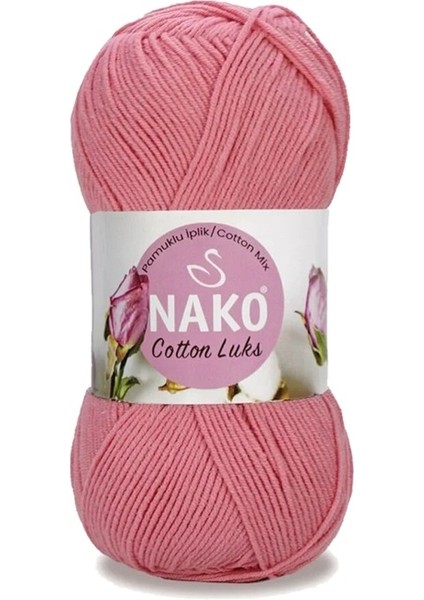 5 Adet Cotton Lüks Yelek Tunik Kazak Bluz Hırka Ipi Yünü Gül Pembe 97551