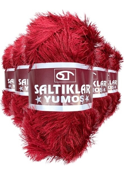 5 Adet Yumoş Sakallı El Örgü Ipi Yünü 24