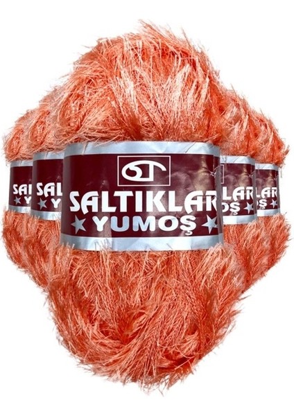 5 Adet Yumoş Sakallı El Örgü Ipi Yünü 19