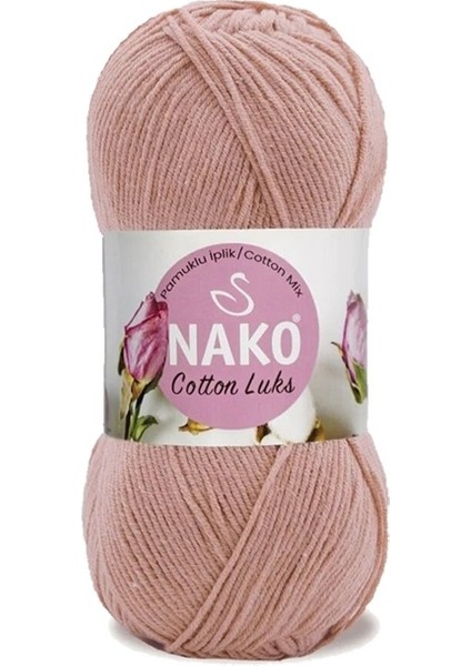 5 Adet Cotton Lüks Yelek Tunik Kazak Bluz Hırka Ipi Yünü Pudra 97545