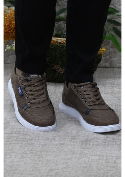 Dks 2038 Vizon Hafif Rahat Keten Sneaker Erkek Ayakkabı fiyatları