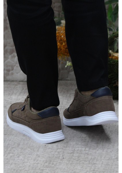 Dks 2038 Vizon Hafif Rahat Keten Sneaker Erkek Ayakkabı fırsatları
