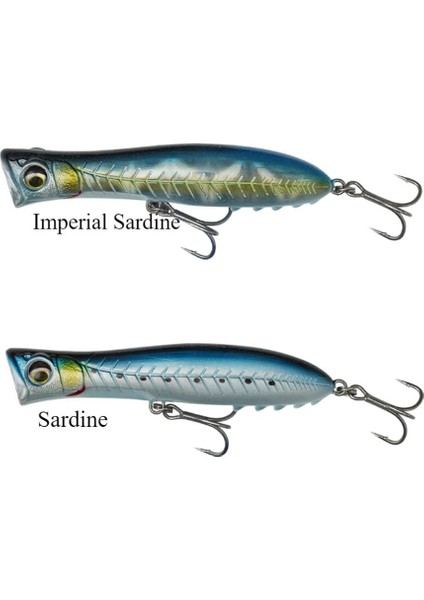 Gravity Popper 11CM 25G Suni Yem modelleri