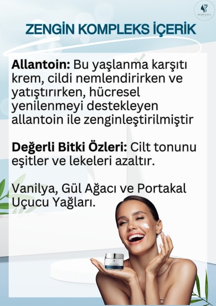 Aydınlatıcı Yaşlanma Karşıtı Krem - 5'li Peptit