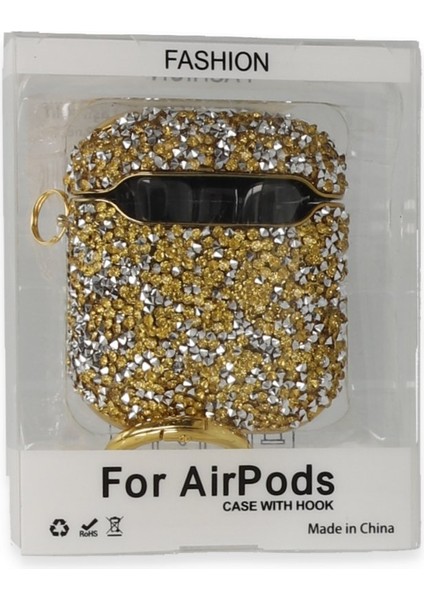 Apple Air Pods Pro 2. Nesil Kılıf Taşlı Parlak Lüks Stone Mira Case indirimleri